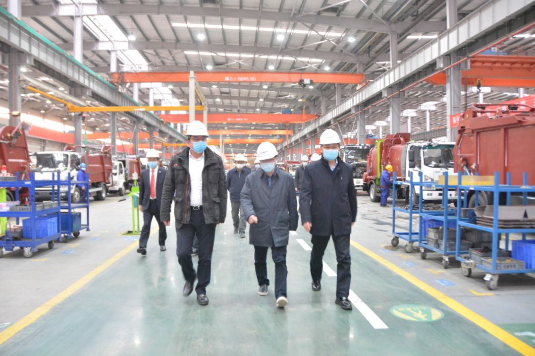 湖南省副省长陈文浩一行调研YABO鸭脖环境长沙产业园