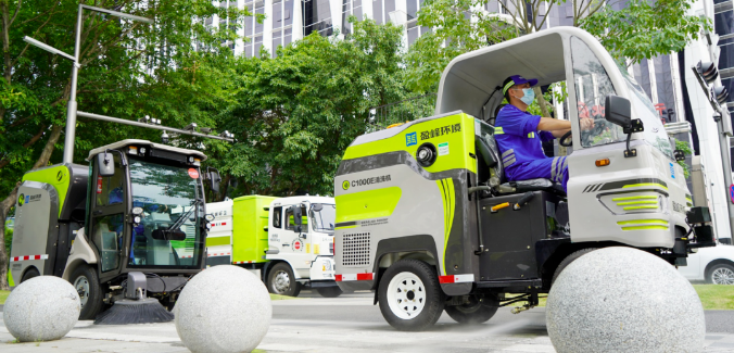 智慧环卫技术加持，YABO鸭脖环境助力深圳数字抗疫